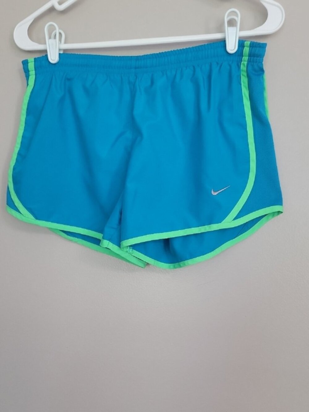 Nike Blue Green Athletic Shorts Size L